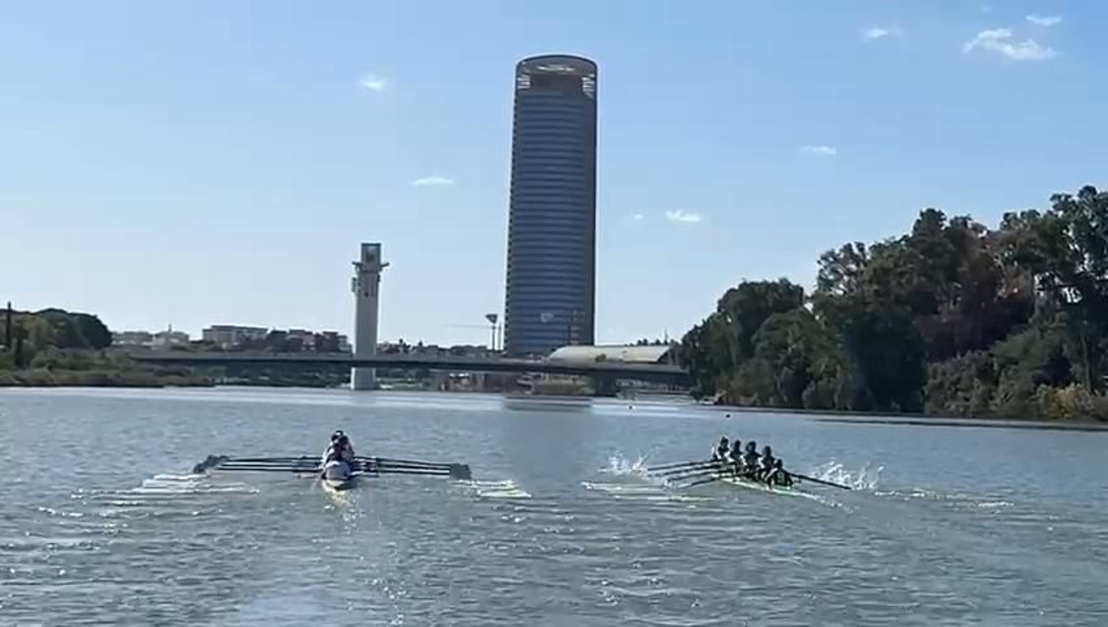 El vídeo de la Regata Sevilla-Betis 2025 con el triunfo sevillista