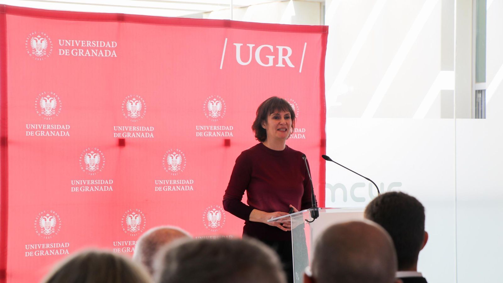 La visita de Doña Letizia a la Universidad de Granada, en imágenes