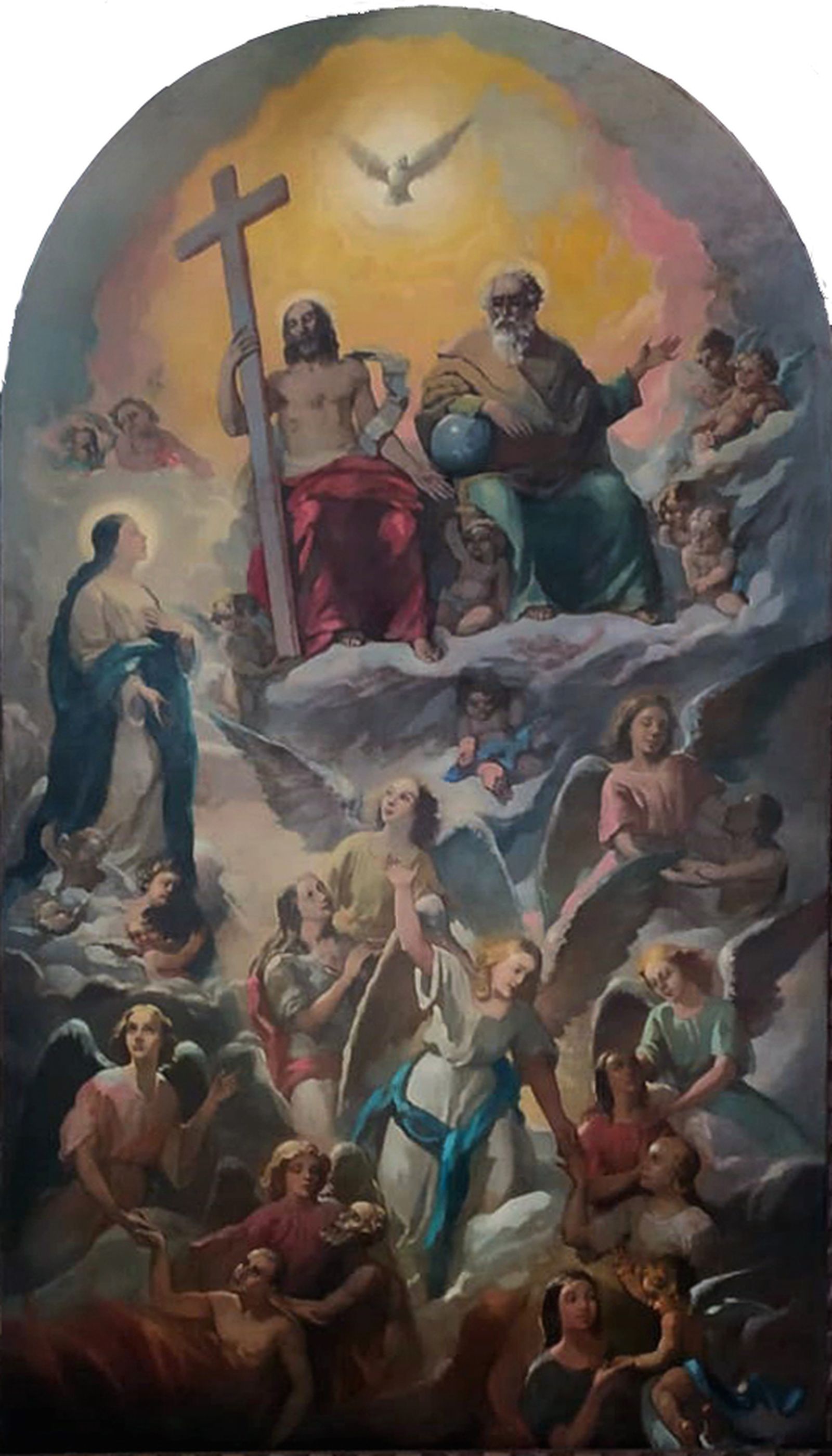 La Inmaculada de las Ánimas, en Campofrío, de José María Labrador.