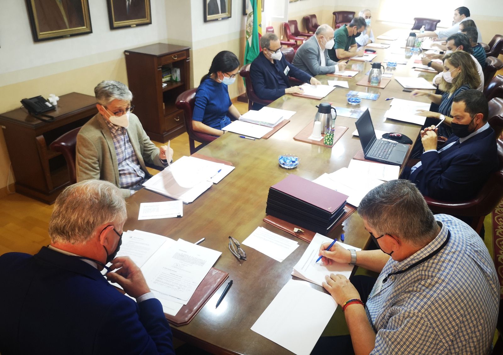 El consejo de administración de la Autoridad Portuaria de Almería (APA).