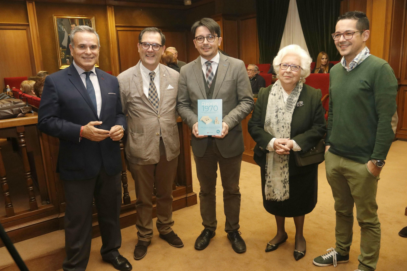 Cristóbal Cervantes, José Manuel Bretones, Manuel Guzmán, Aurea Martínez y Alberto Cerezuela.