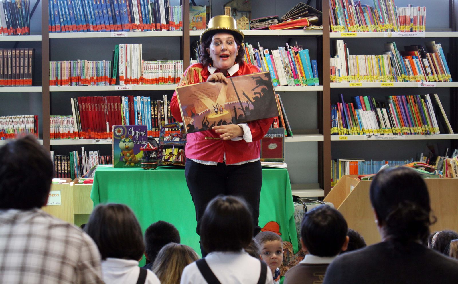 Los cuentacuentos serán los principales protagonistas en las Bibliotecas de Sevilla.