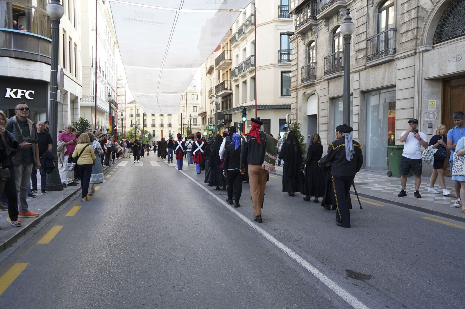 Así ha sido la procesión cívica en recuerdo a Mariana Pineda