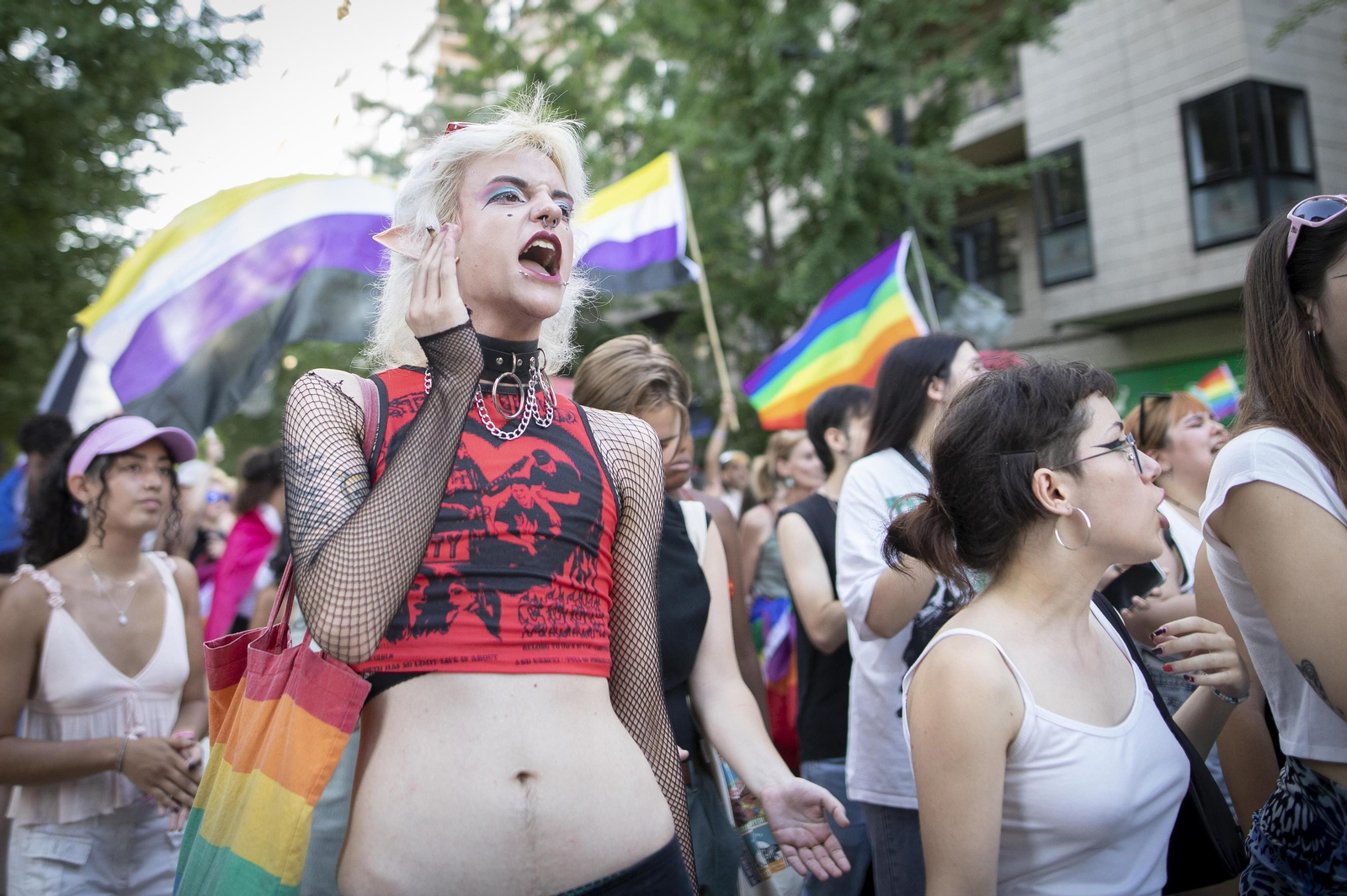 Manifestación del Orgullo en Granada, en imágenes
