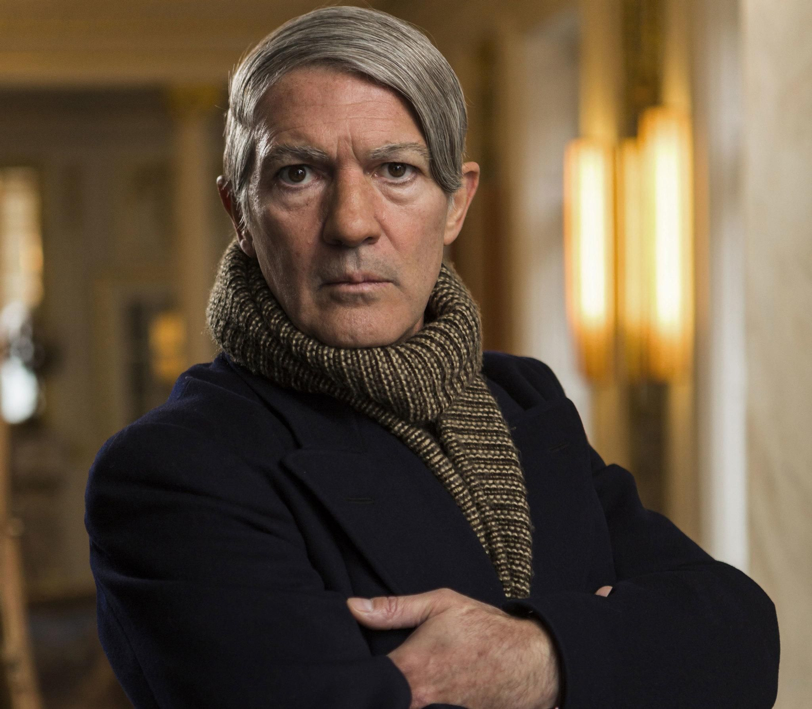 Antonio Banderas, caracterizado como Pablo Ruiz Picasso para la serie 'Genius'.