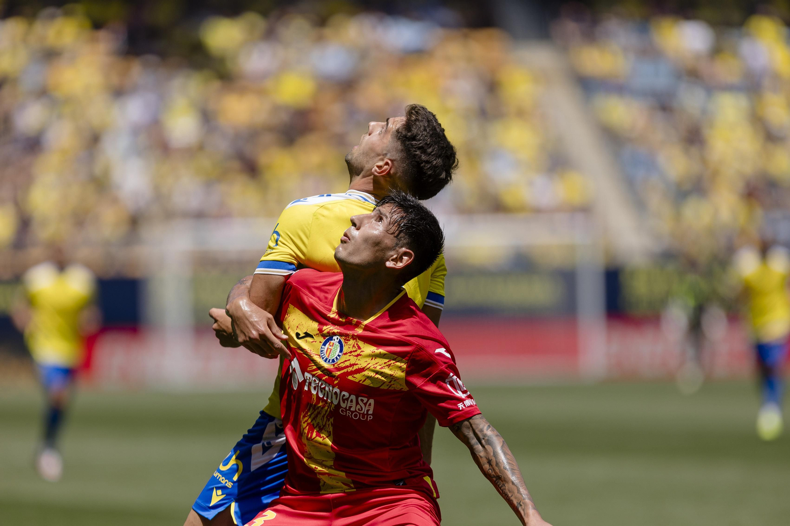 Las imágenes del partido entre el Cádiz C.F y el Getafe