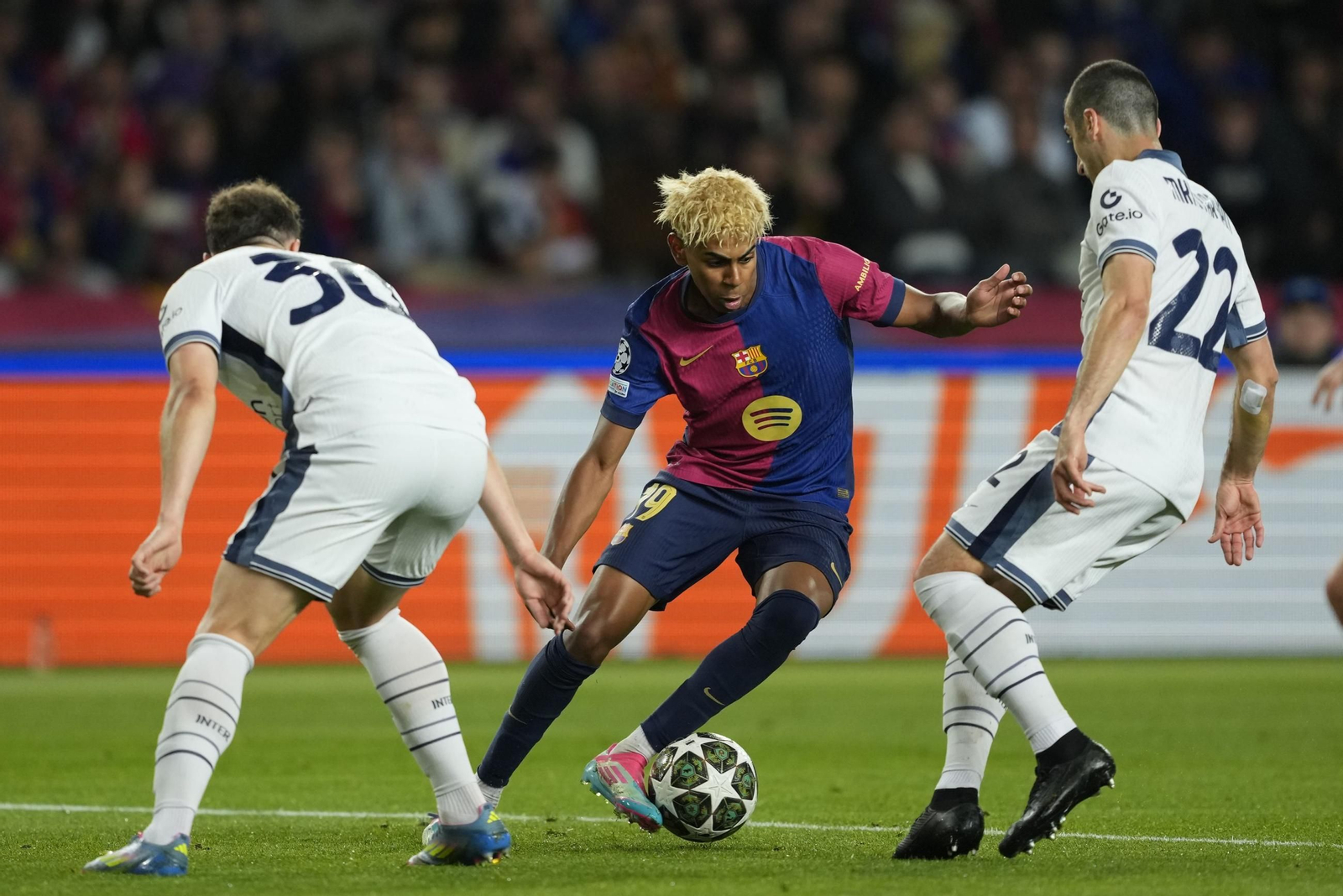 Las mejores fotos del Barcelona - Inter