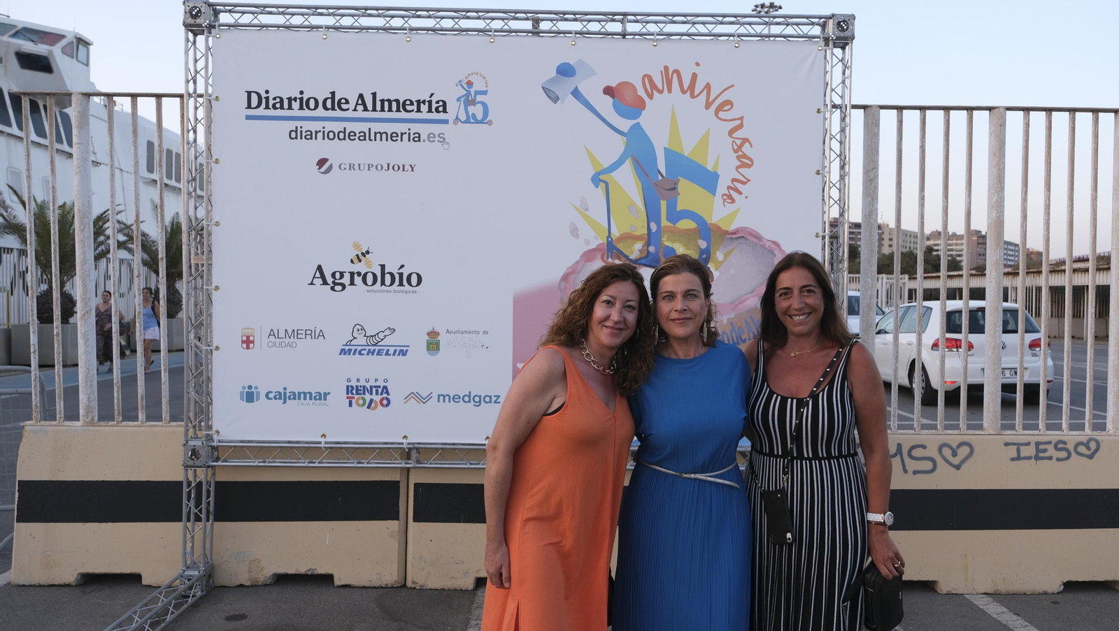 Imágenes de los asistentes a la Gala 15 Aniversario Diario de Almería