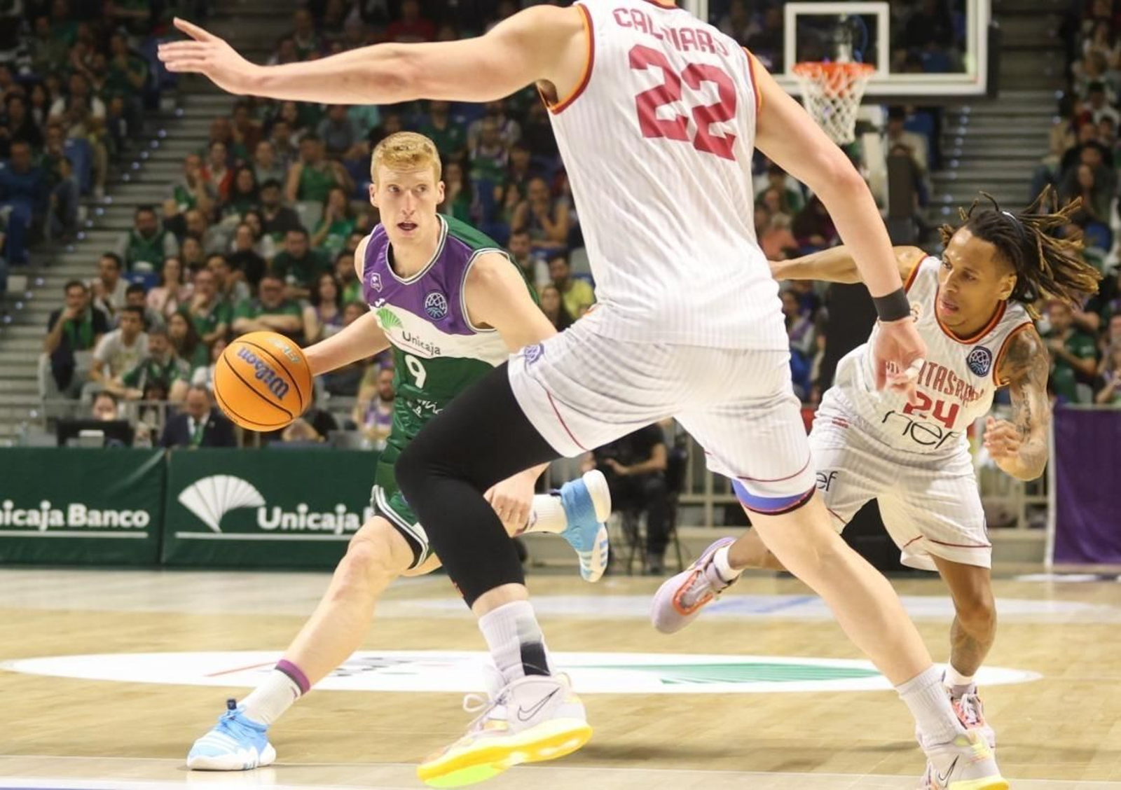 Las fotos del Unicaja-Galatasaray