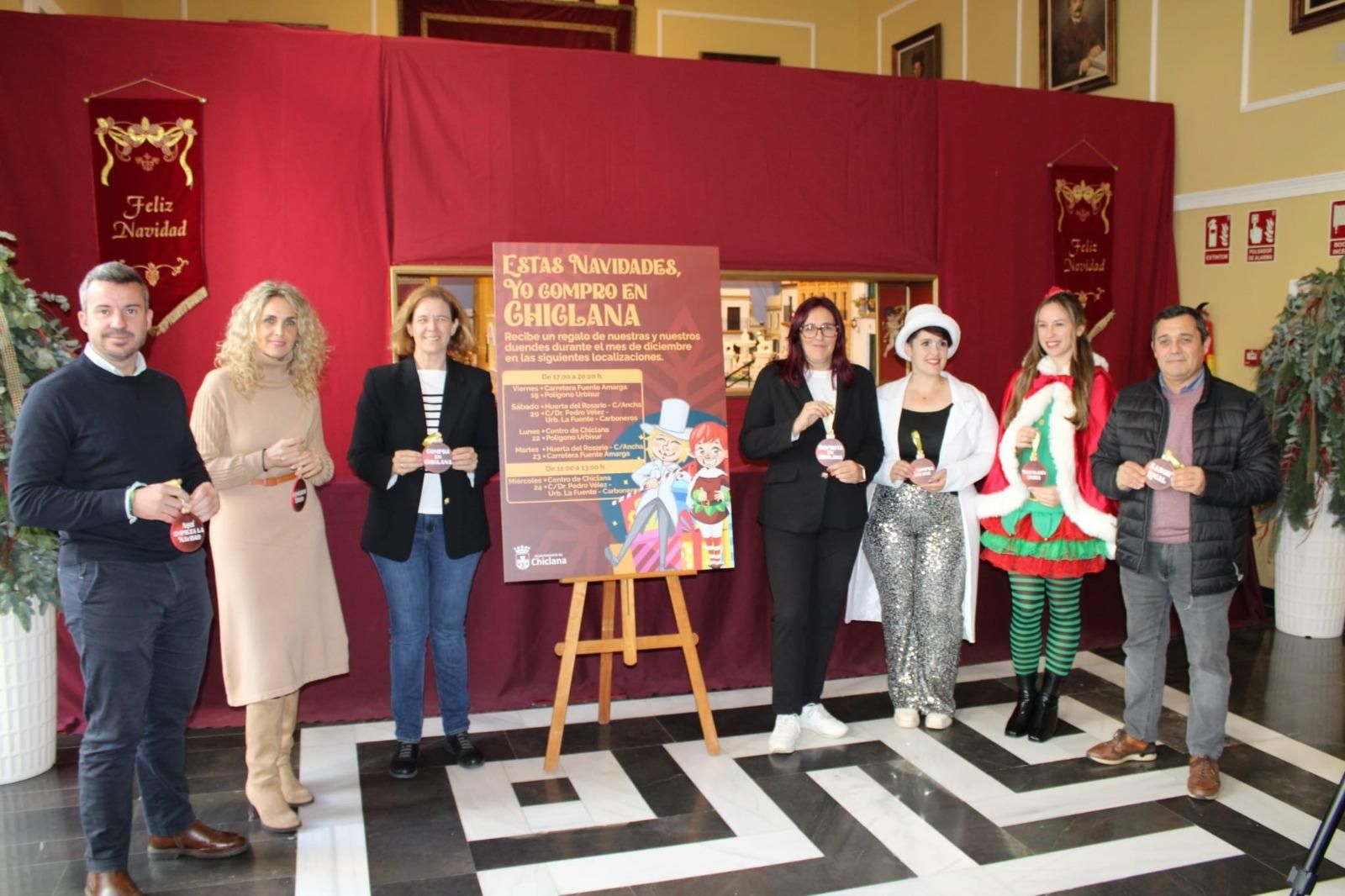 Presentación de la campaña navideña