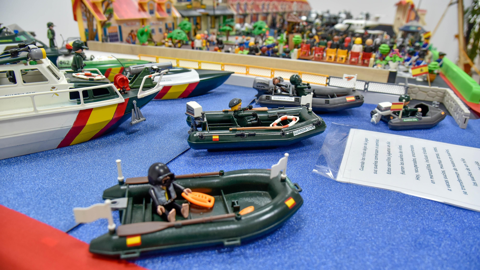 La exposición de Playmovil Homenaje a la Guardia Civil
