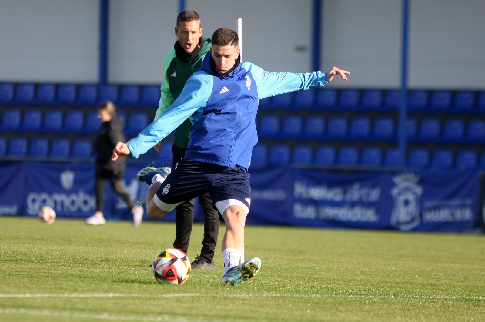 Entrenamiento del Recreativo de Huelva en imágenes