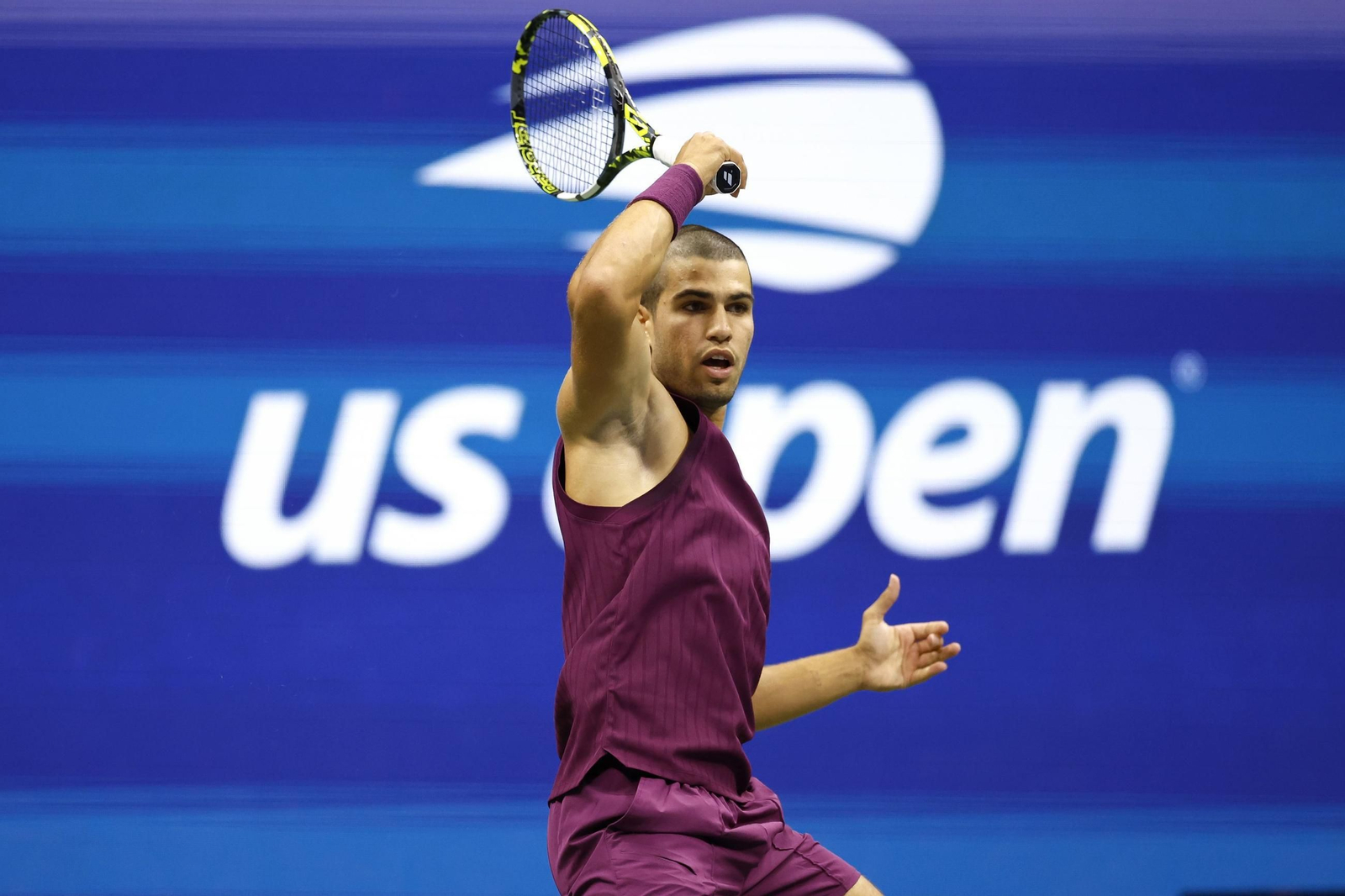 Las fotos del demoledor Alcaraz en la segunda ronda del US Open