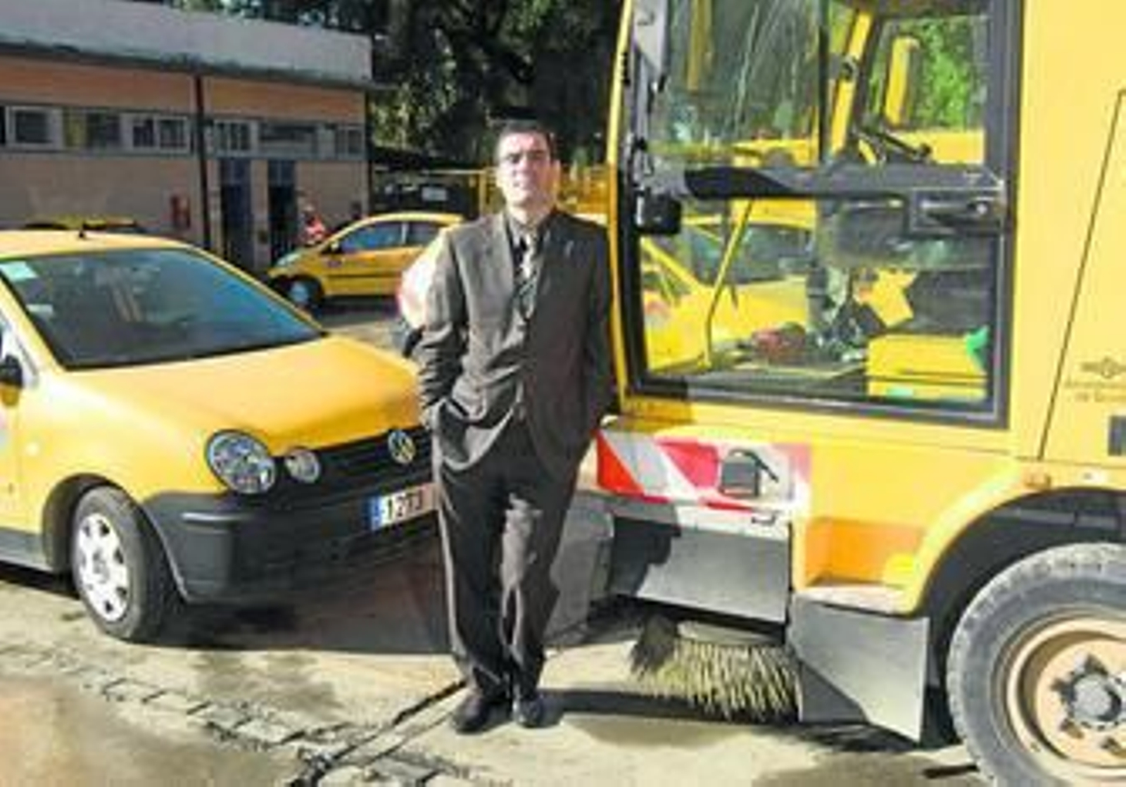 Rafael Pineda, en su etapa como gerente de Lipasam.