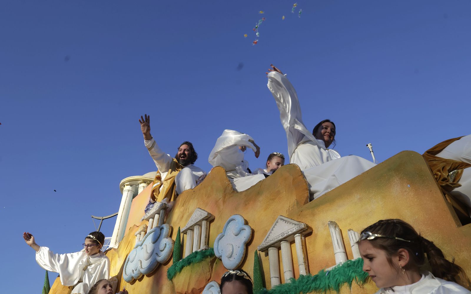 Las imágenes de la Cabalgata de los Reyes Magos en Sevilla