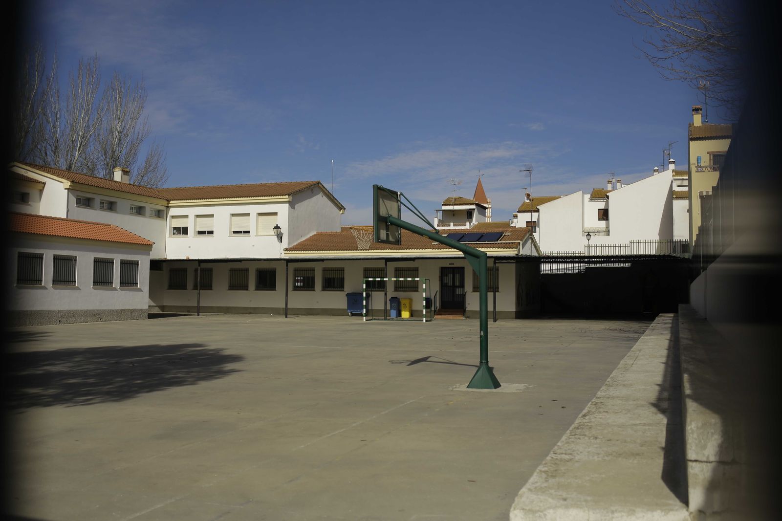 El colegio de infantil de Arriate acoge una amplia colonia de murciélagos.