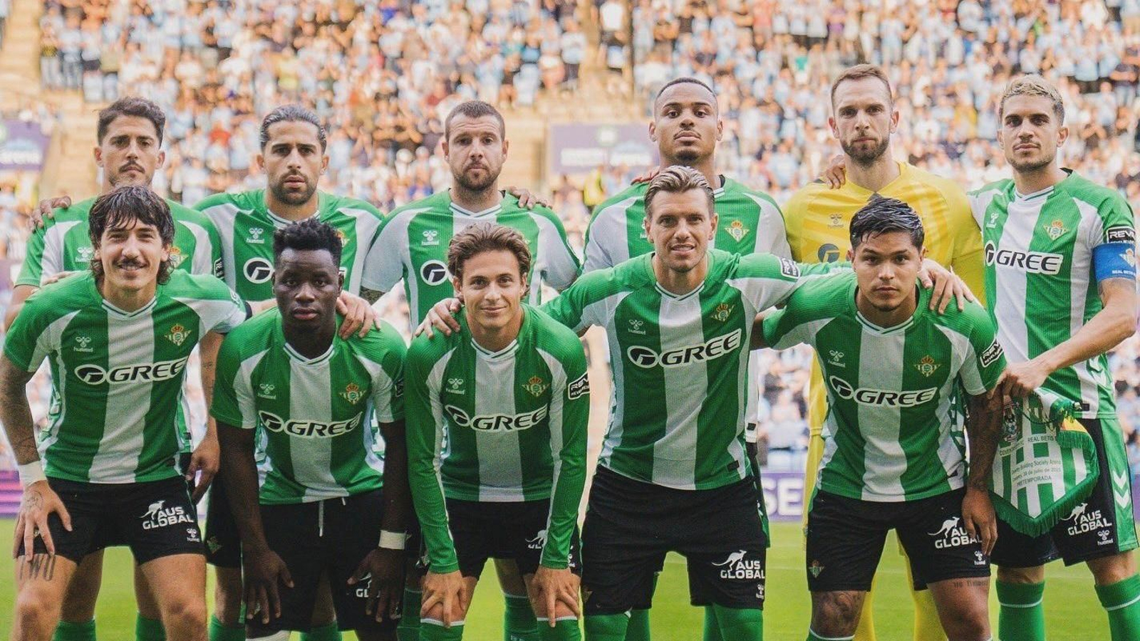 El once de Manuel Pellegrini el pasado miércoles ante el Coventry