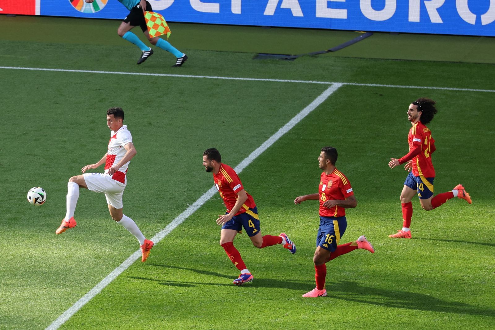 Las fotos del España - Croacia en la Eurocopa de Alemania 2024