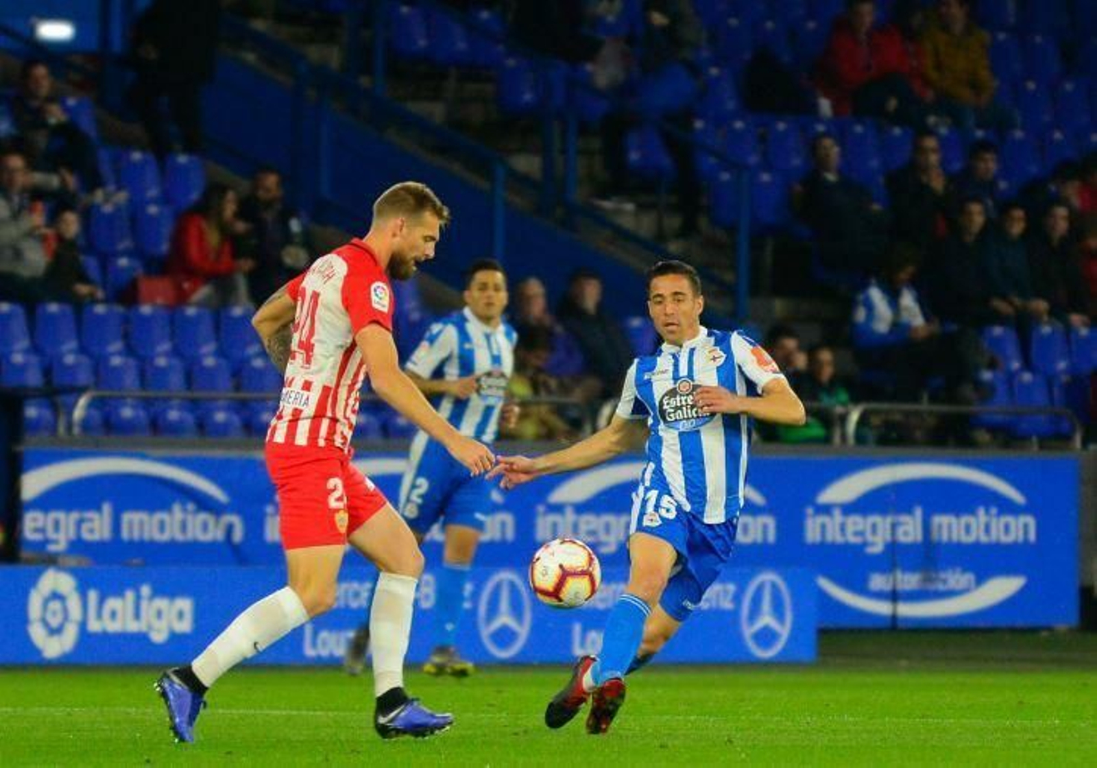 Saveljich en La Coruña.