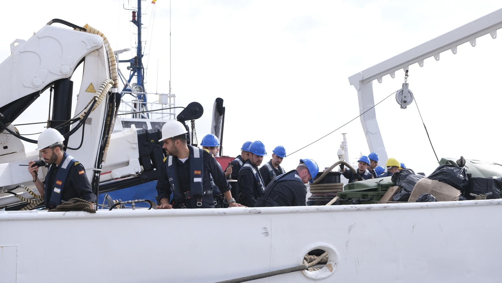Ejercicio Marsec25 simulacro, en el Puerto de Almería, en imágenes