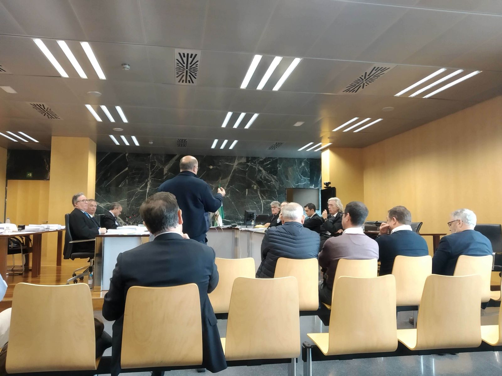 Segunda sesión de la vista oral contra los acusados por la adjudicación de las obras del Mesón Gitano.