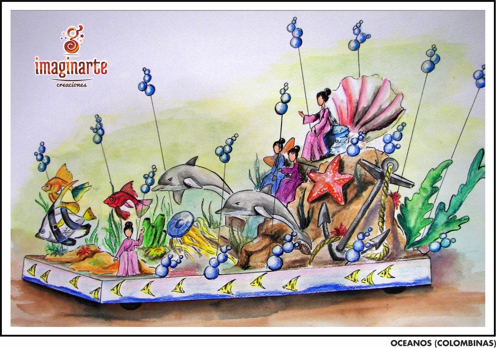 Así son las carrozas de la gran cabalgata de Carnaval de San Fernando 2020