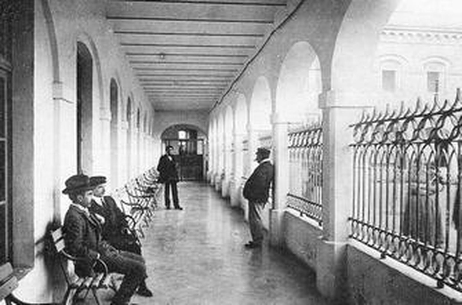1910 Visita de inspección al Manicomio Provincial de Cádiz