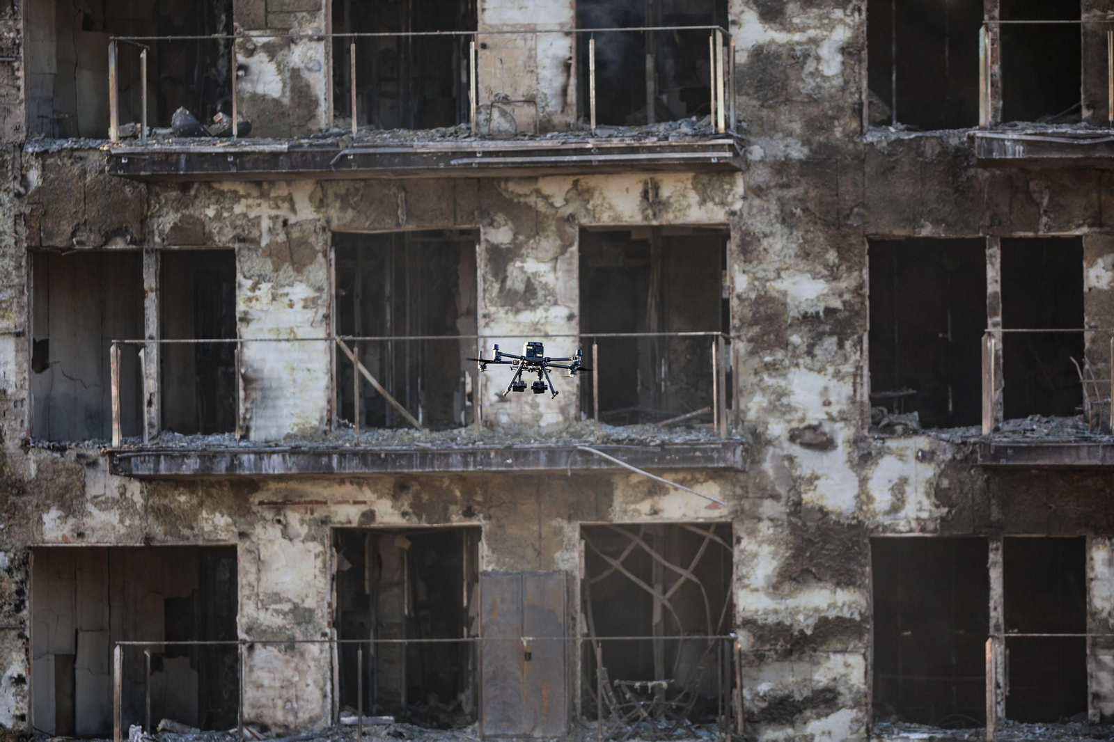 El dron militar utilizado