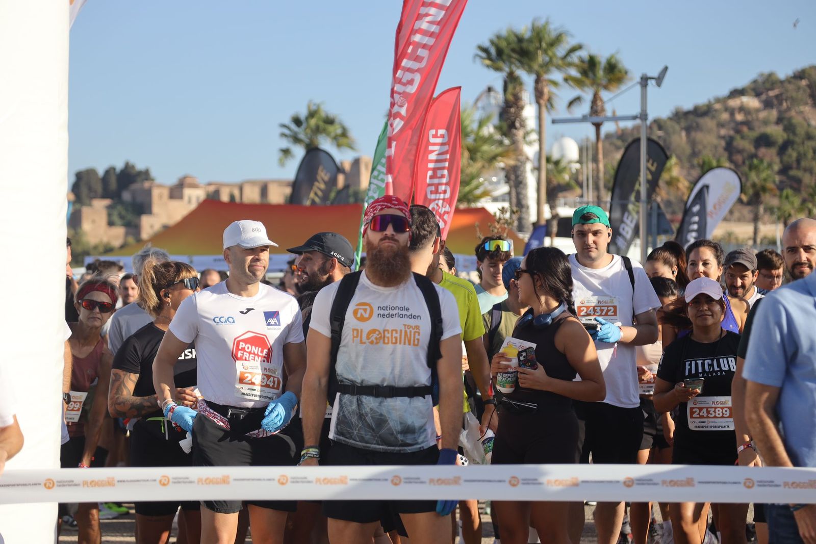 El Nationale-Nederlanden Plogging Tour de Málaga, en fotos