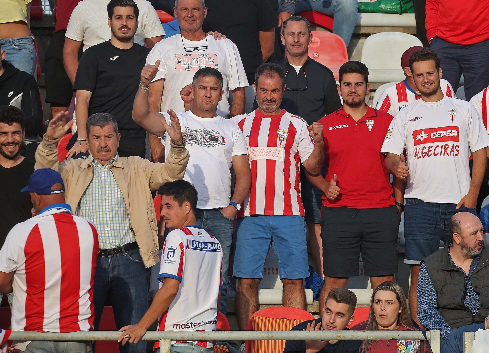 Búscate durante el partido Algeciras CF - Real Madrid Castilla en el Nuevo Mirador