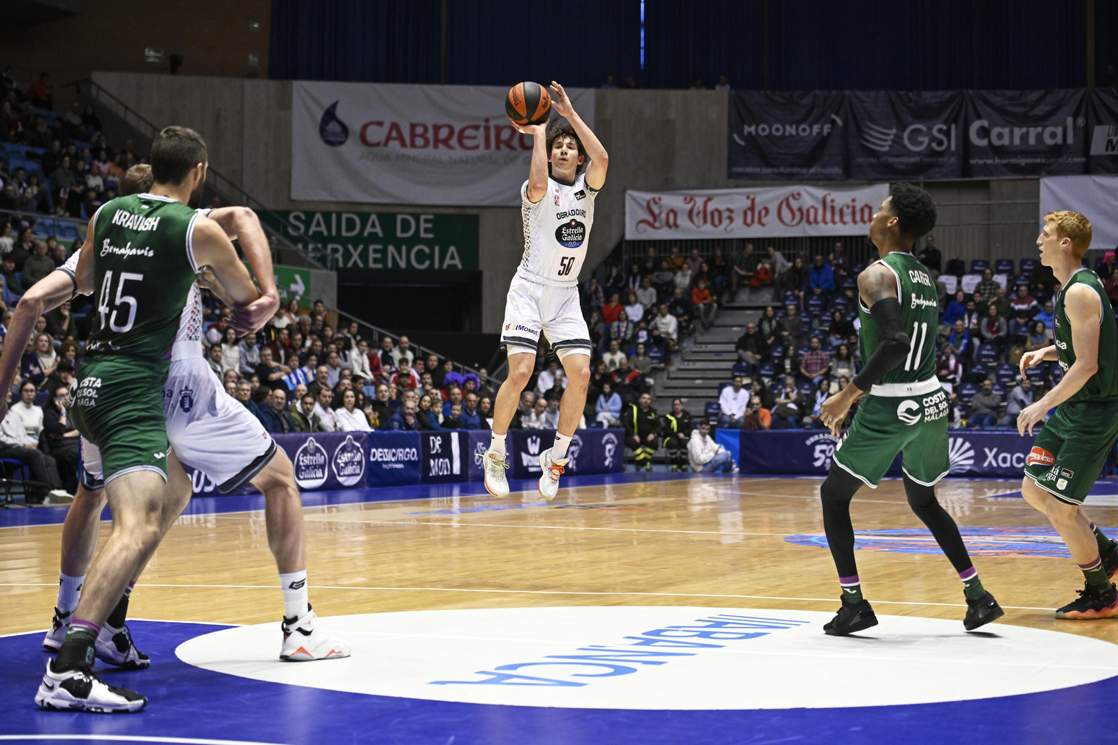 El Obradoiro - Unicaja, en fotos