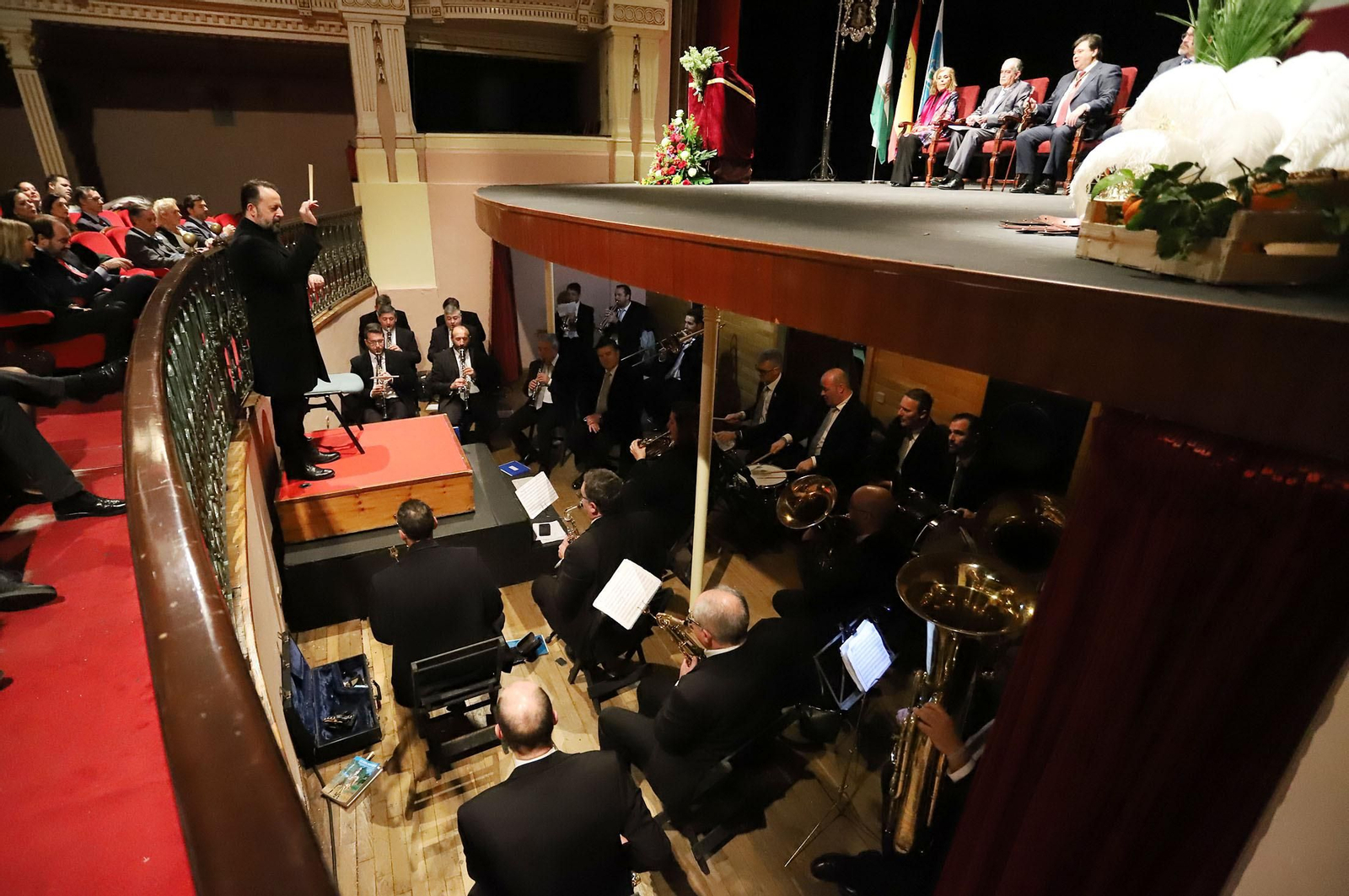 Imágenes del pregón de San Sebastián pronunciado por Manuel Correa