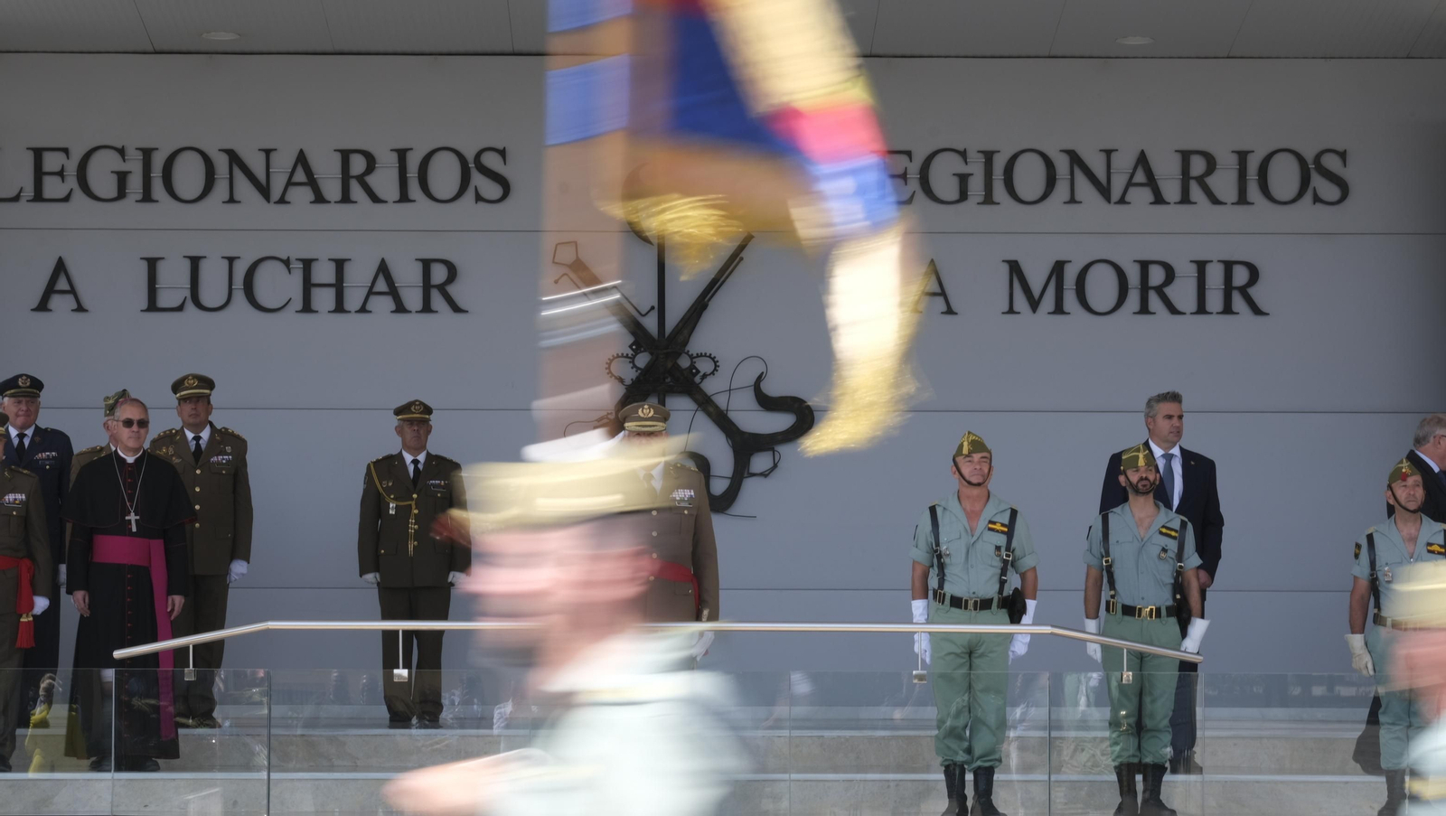 Imágenes del 102 aniversario de La Legión en Almería