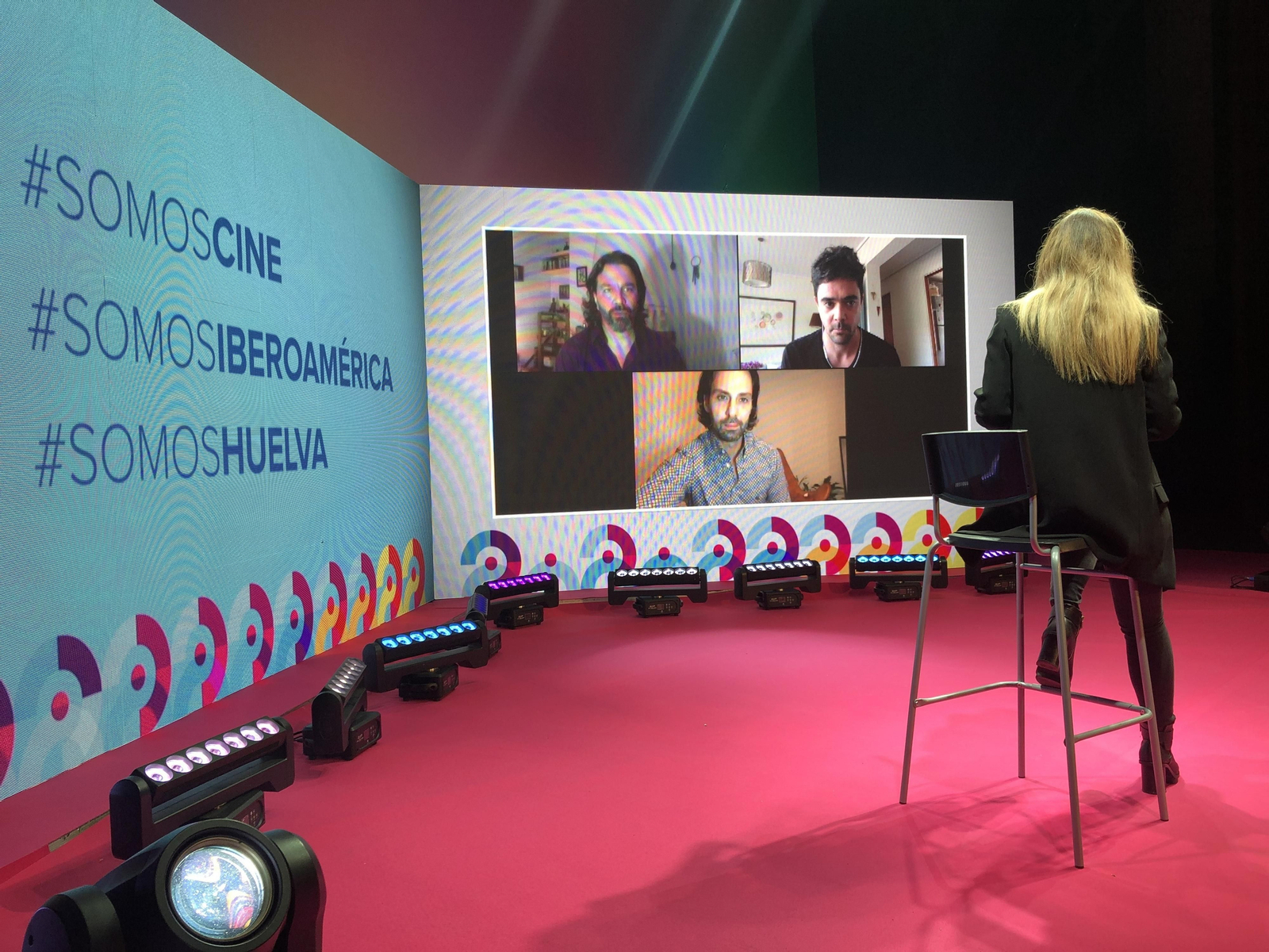 Rueda de prensa de la presentación de la película chilena