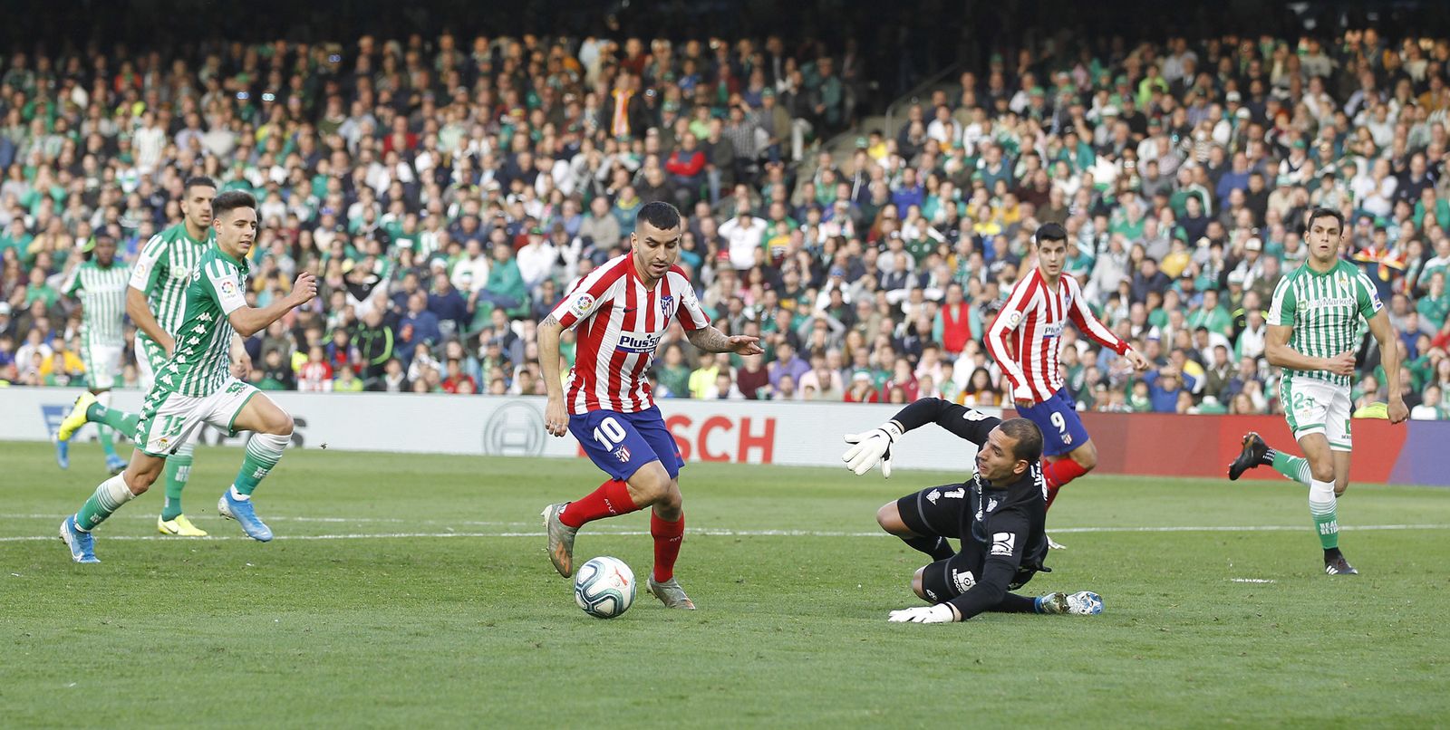 Las imágenes del Betis-atlético de Madrid