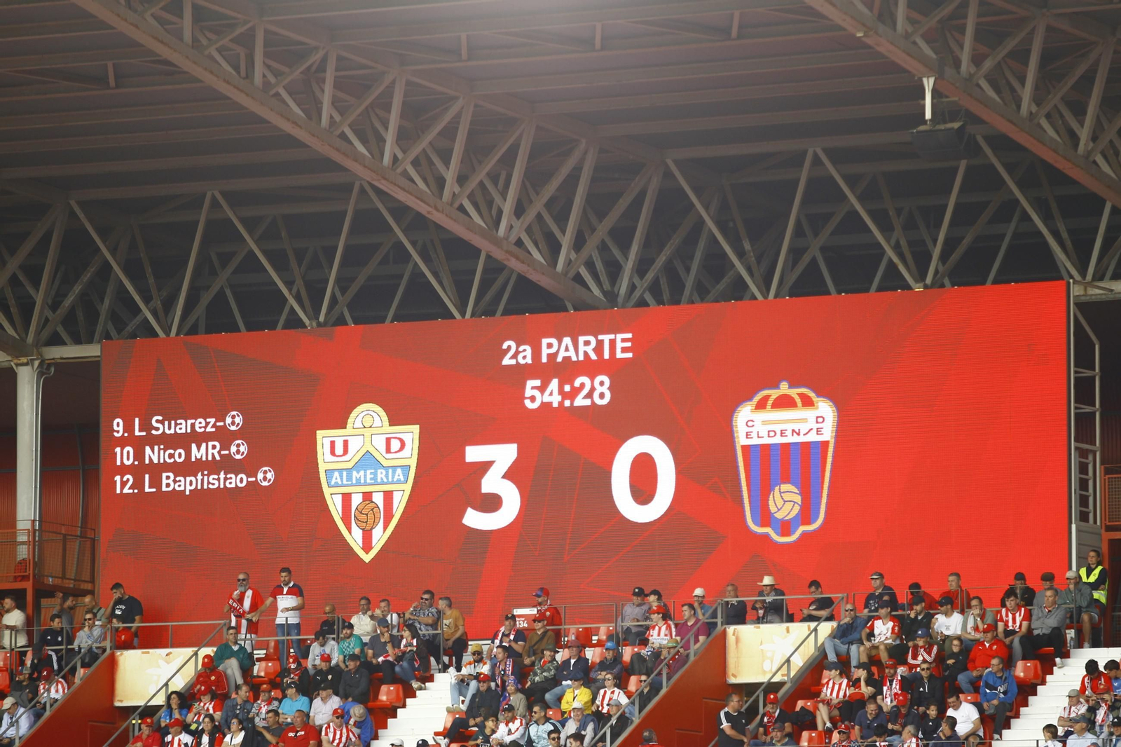 El U.D. Almería-C.D. Eldense, en imágenes