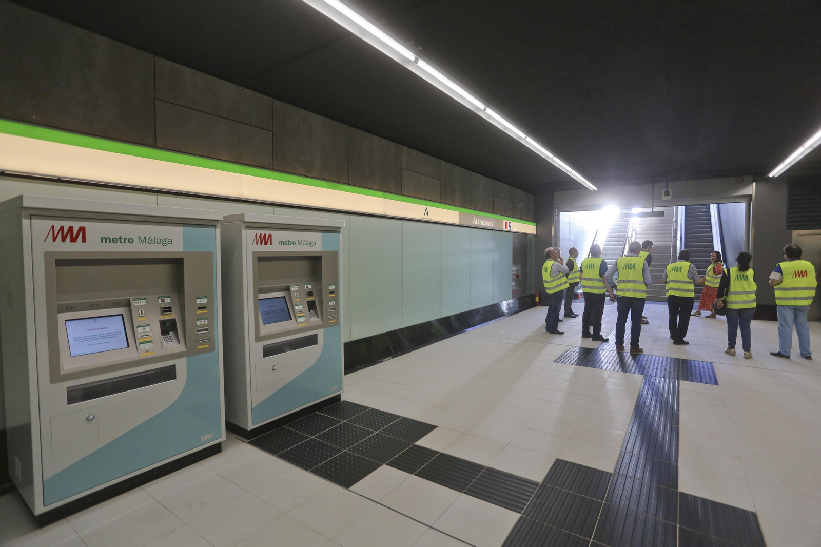 El Metro al Centro de Málaga: fotos de las estaciones Atarazanas y Guadalmedina El Metro al Centro de Málaga: fotos de las estaciones Atarazanas y Guadalmedina