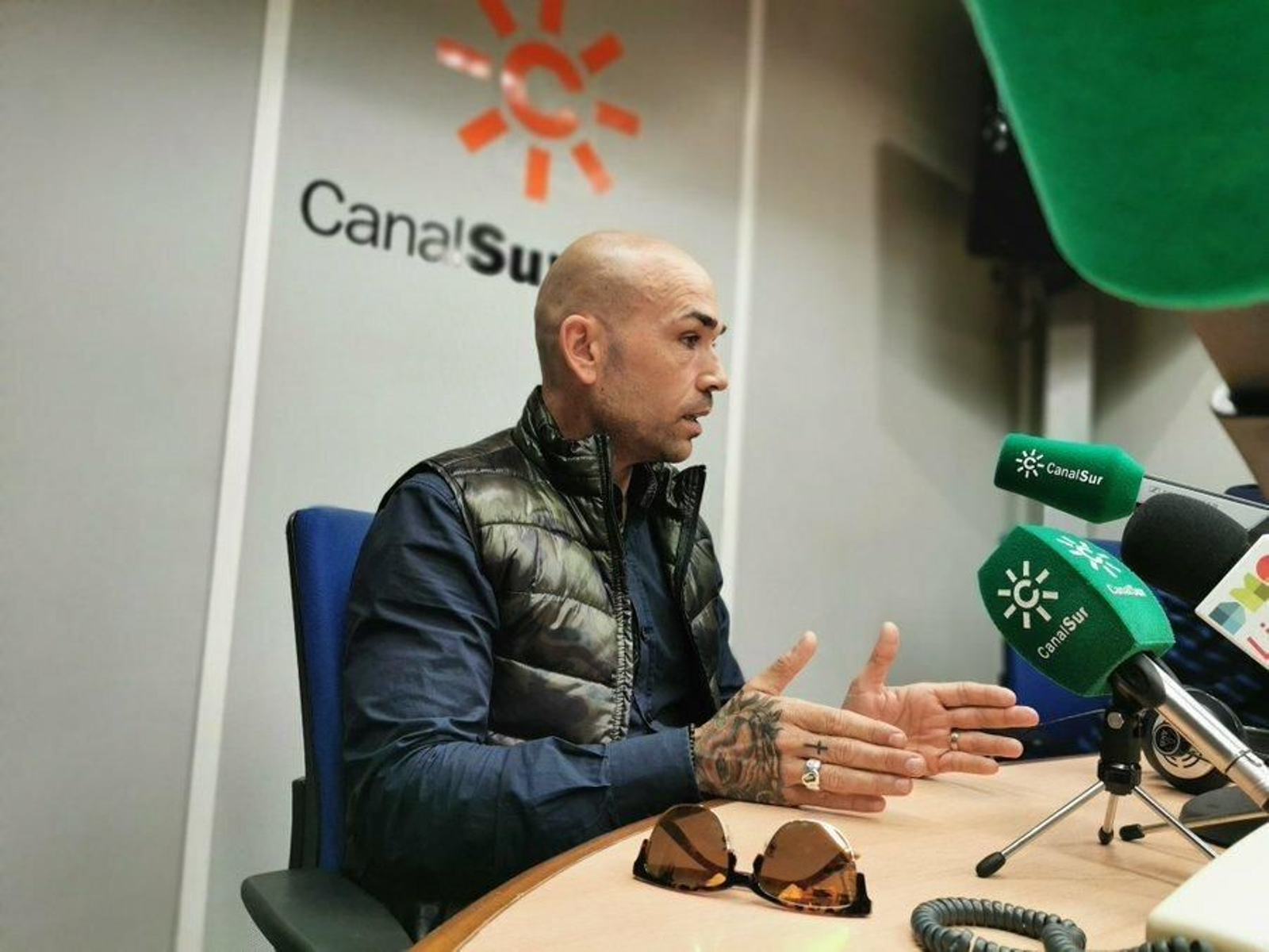 Manolo Gaspar, en Canal Sur.