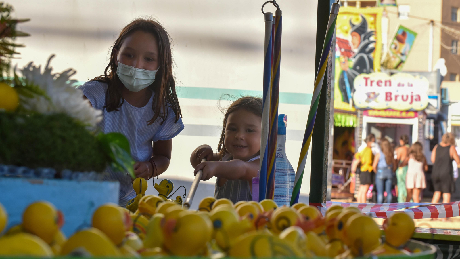 Las fotos de una tarde en un universo de atracciones en Tarifa