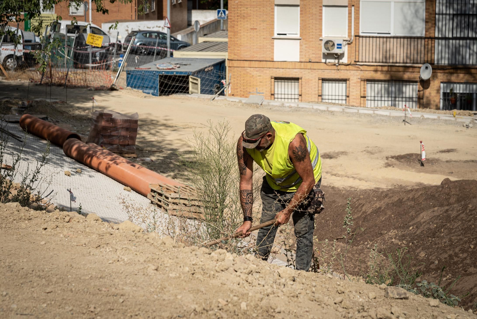 Imágenes de las principales obras públicas que se están llevando a cabo en Huelva