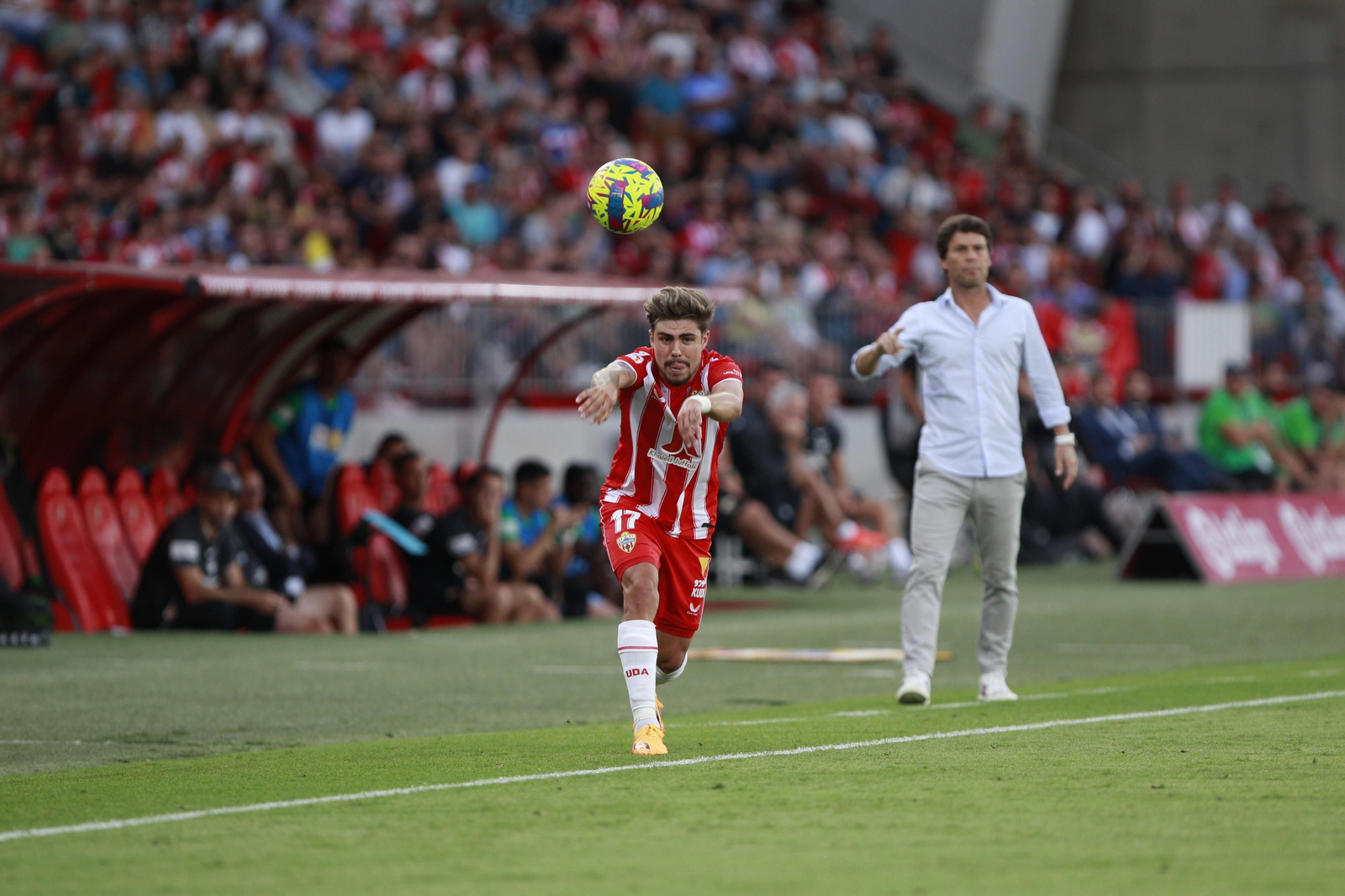 Imágenes del partido U.D. Almería-Elche C.F.