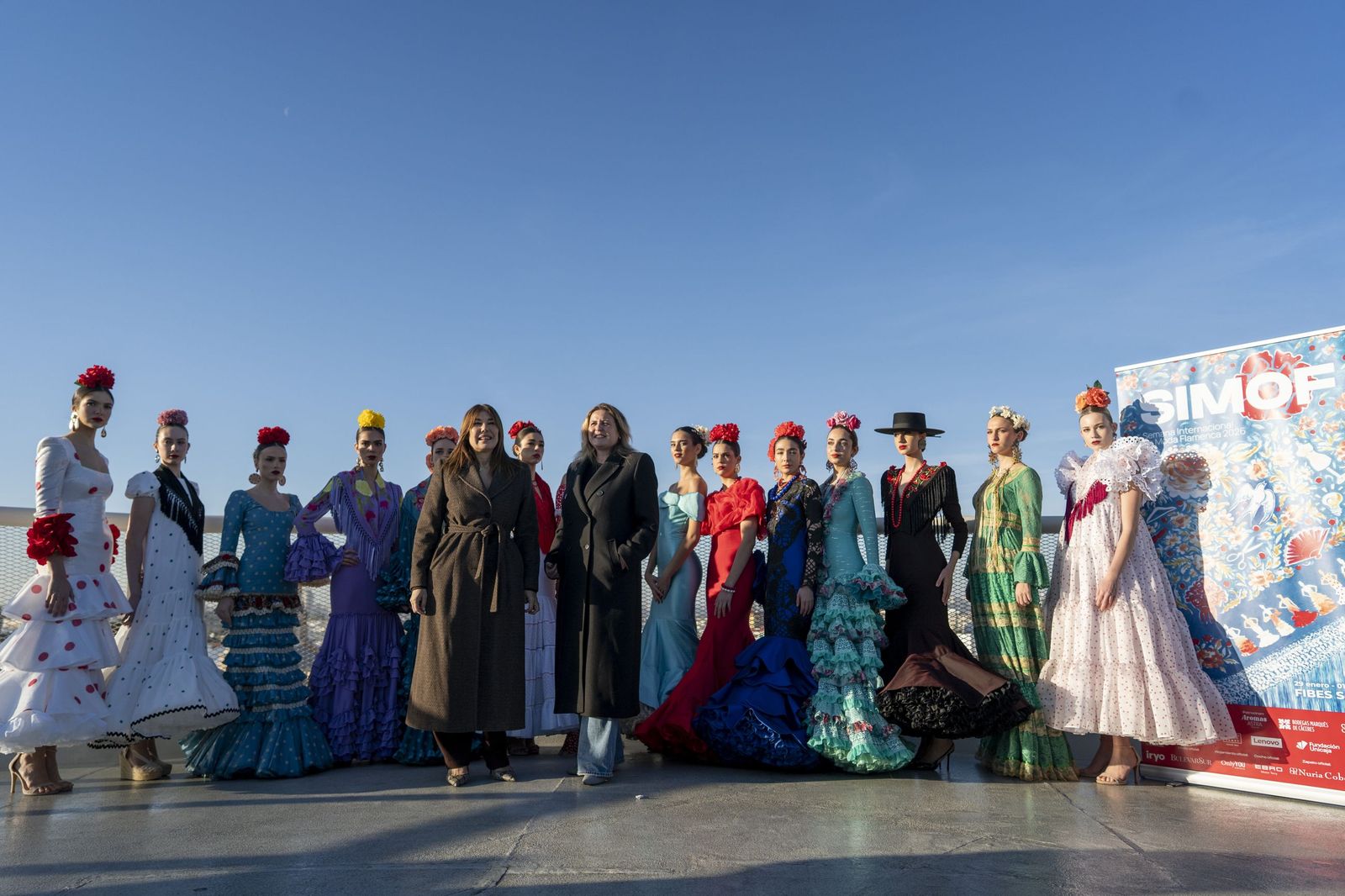 SIMOF 2026: La presentación de la pasarela de moda flamenca, en imágenes