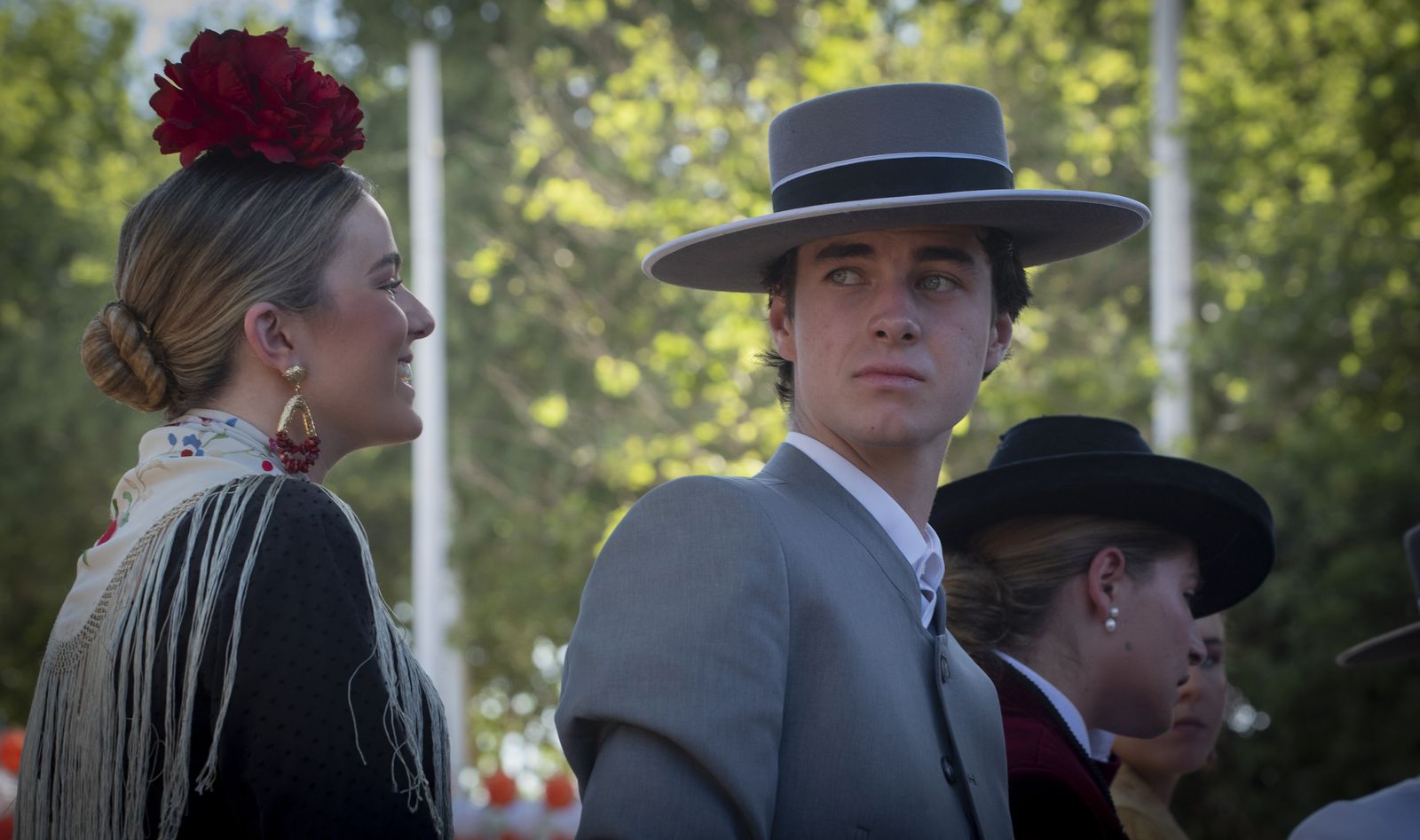 Estallido de colores en el miércoles de Feria de Abril 2023