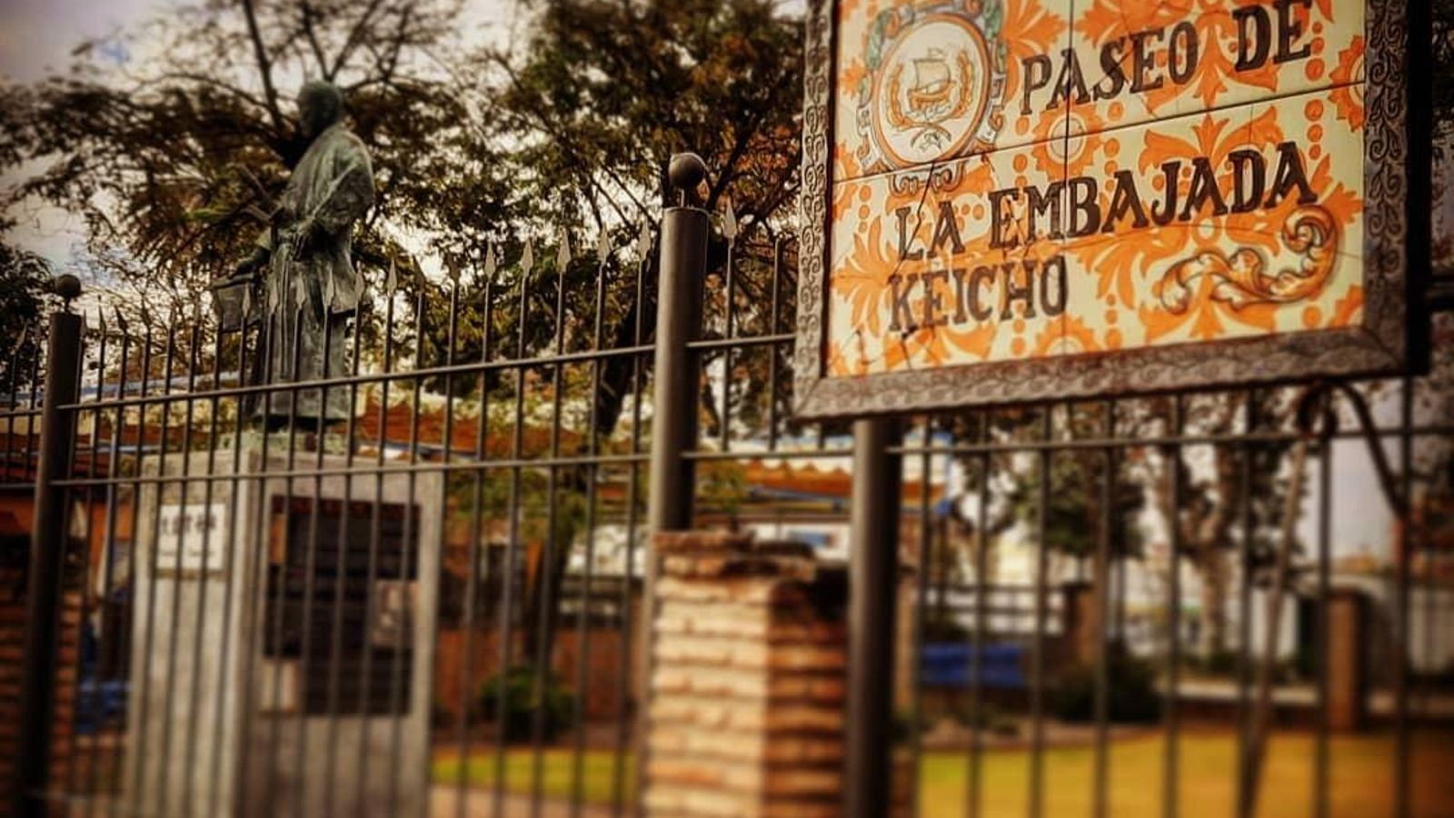 Paseo de la embajada Keicho
