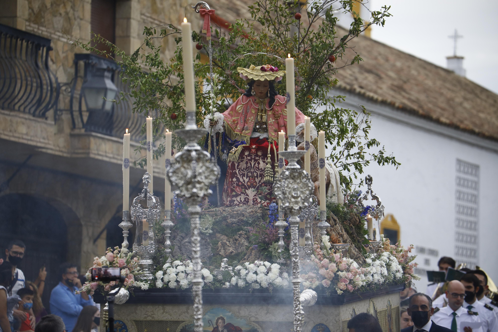 La procesión de la Divina Pastora de las Almas, en imágenes