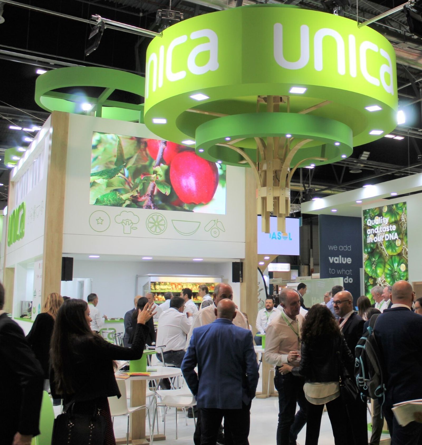 Expositor de Unica en la Fruit Attraction 2019