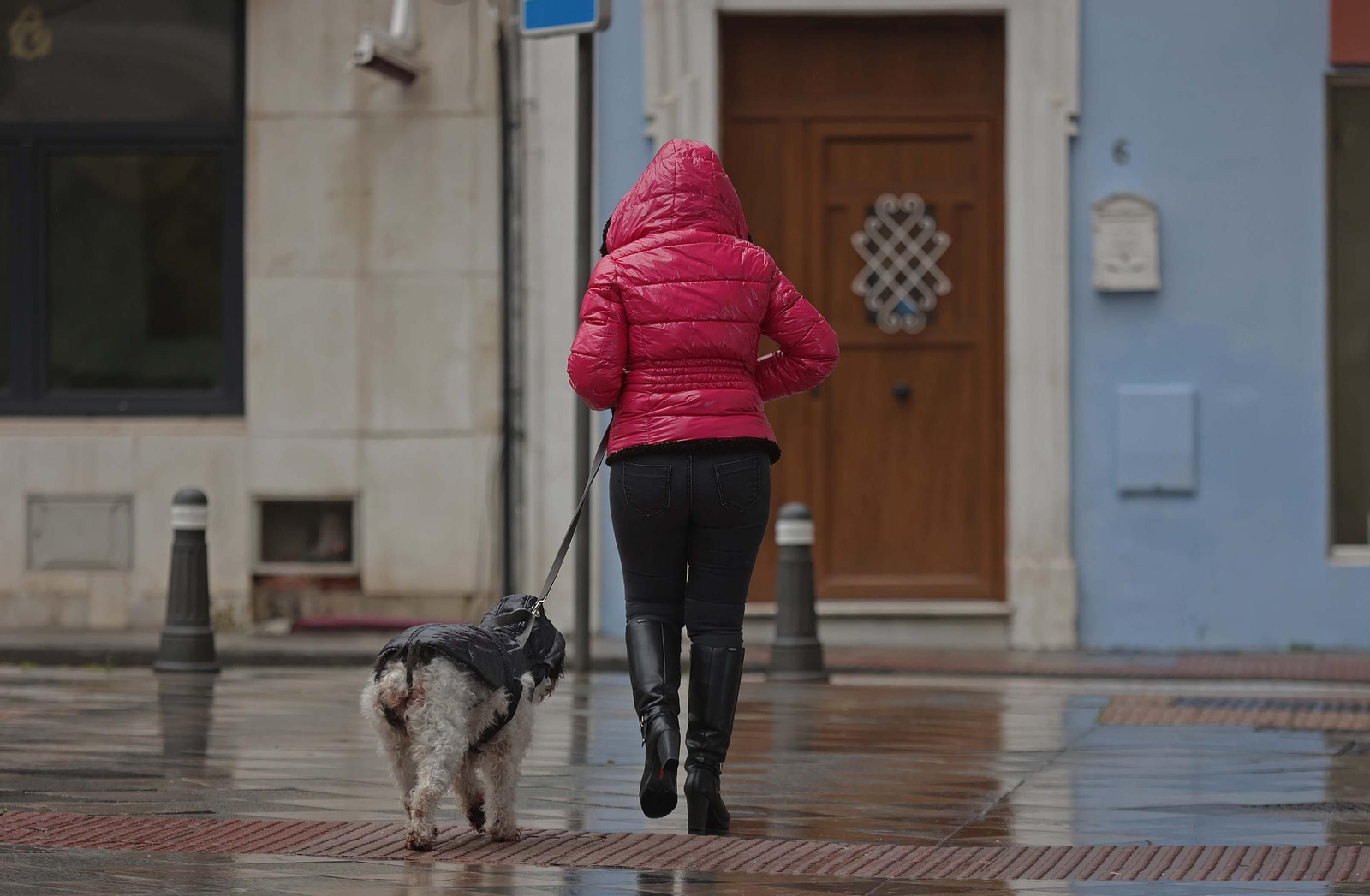 Fotos de la borrasca Laurence a su paso por Algeciras