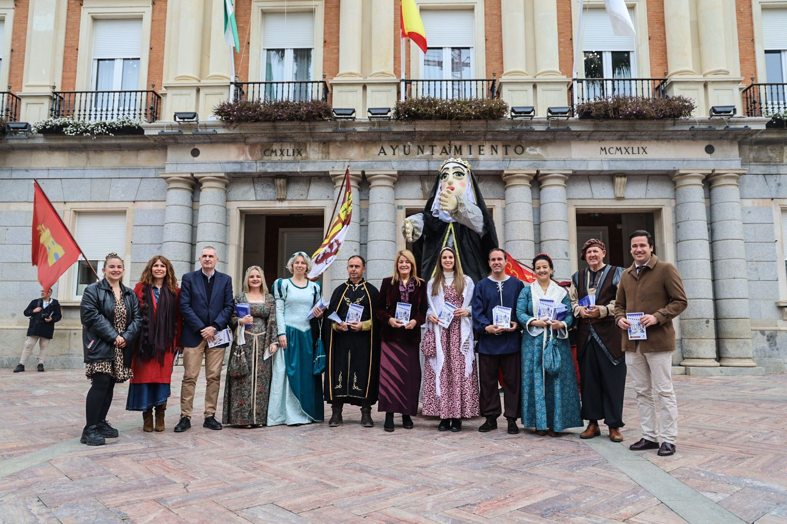 Fotografías de la presentación de la XXIV Feria Medieval del Descubrimiento de Palos de la Frontera
