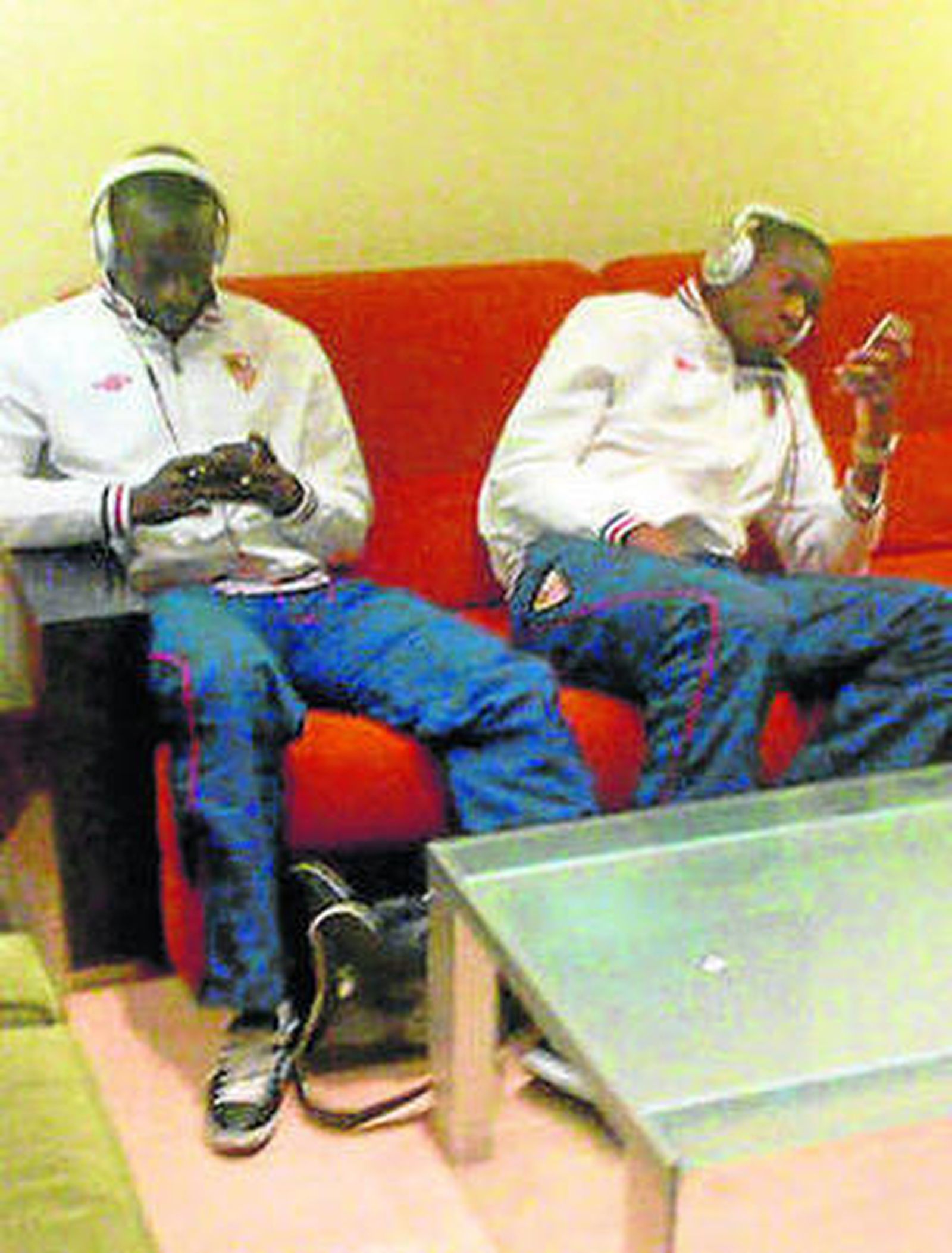 Babá y Kondogbia, en Santa Justa.