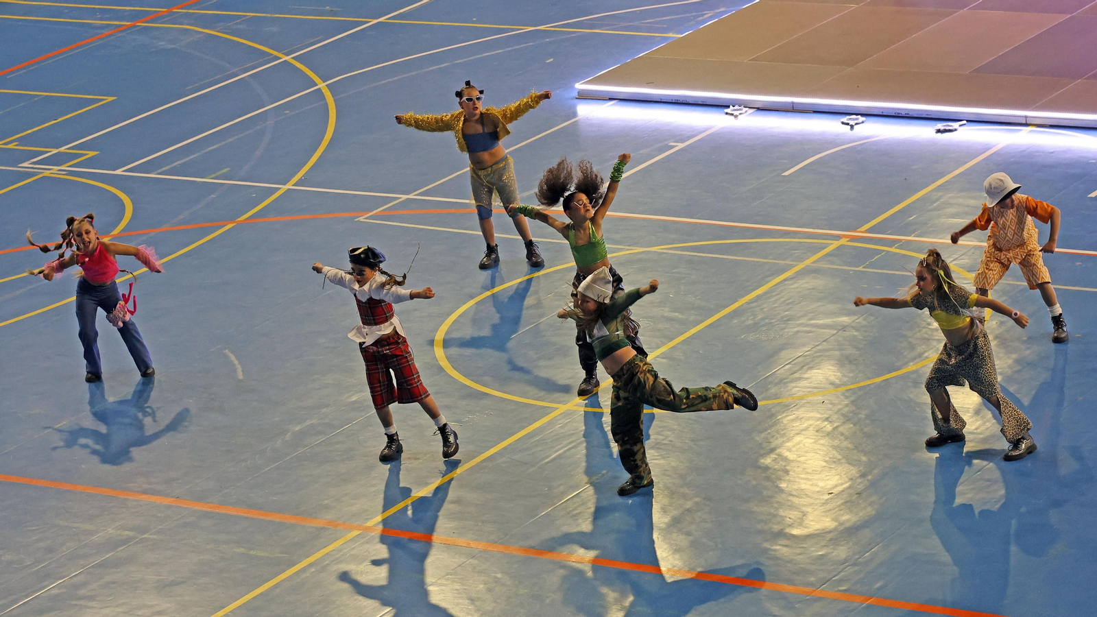 Concurso de baile ‘Dancing Stars’ en el Palacio de Deportes de Chapín en Jerez